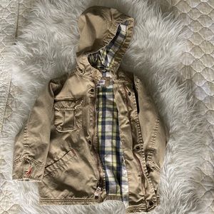 Toddler Tan Trench Coat Oshkosh Size 3